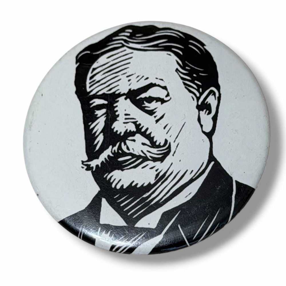 President William Howard Taft Portrait Pin Button Collectible B61